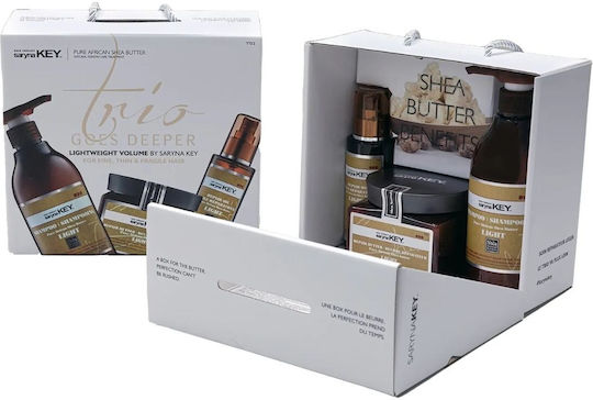 Saryna Key Trio Goes Deeper Trocken No More Haarpflege-Set Für Behandlung Für Trockene Haare Mit Shampoo Maske Und Öl 3 Stück