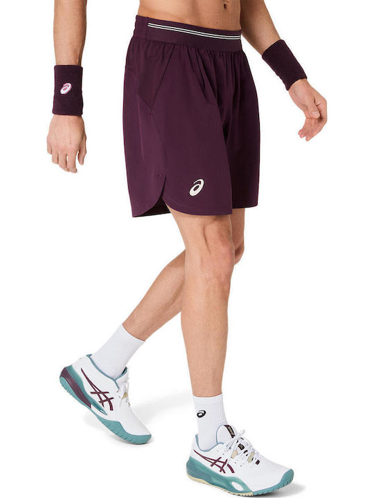 ASICS Мъжки шорти лилави