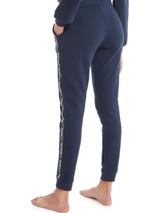 Damen Jogginghose mit Jogger Dunkelblau