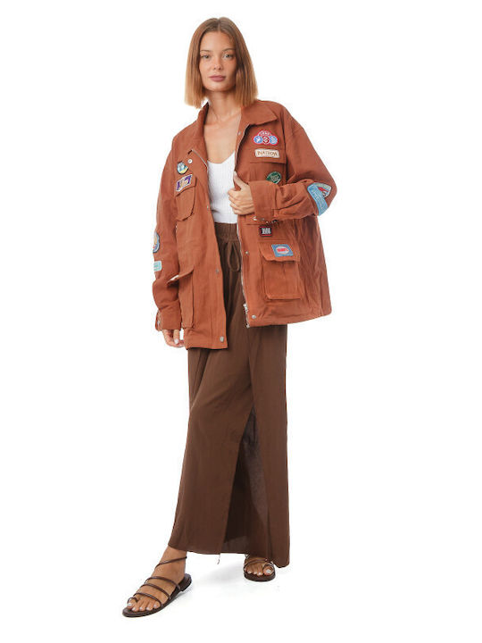 Women's Winter Jacket Camel