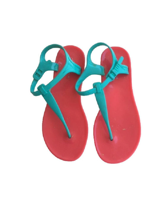 Light Blue Flip-Flops in Sandal Style