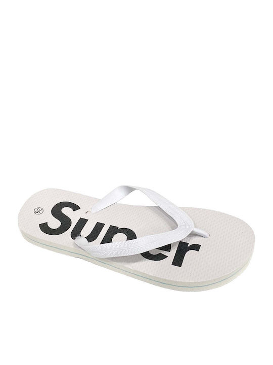 Flip Flops In White Colour