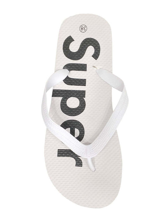 Flip Flops In White Colour