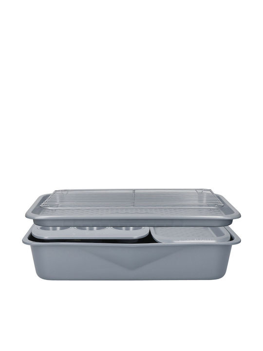 Kitchen Craft Φόρμα Ζαχαροπλαστικής για Cupcakes/Muffins Κεραμική 41.5x31.5x9.5εκ. 5τμχ