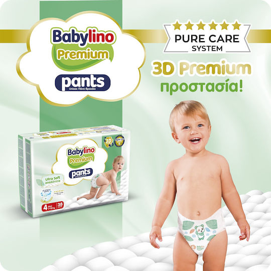Babylino Πάνες Βρακάκι Premium Pants Monthly Pack No. 6 για 13-18kg 124τμχ