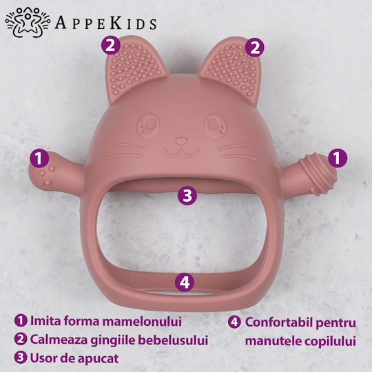AppeKids Teething Glove BPA Free Silicone for 3 m+