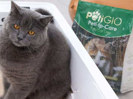 Petigio Пясък за котки Тофу с аромат Natural