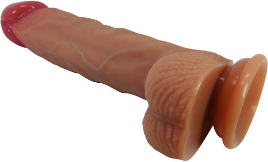 Pretty Love Dildo Realistic Cu Ventuză Maro 20.5cm