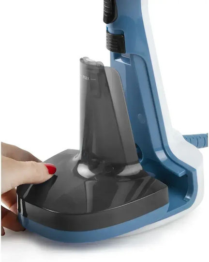 Domo Domo Bekleidungsdampfer Hand 1960W mit Wassertankkapazität 220ml Blau