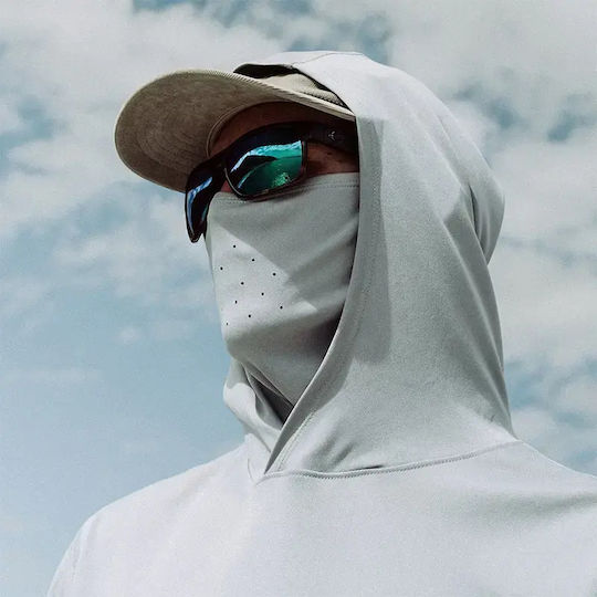 Риболовна блуза Grundens Tough Sun Masked Hoodie Upf 50+ Squall Camo