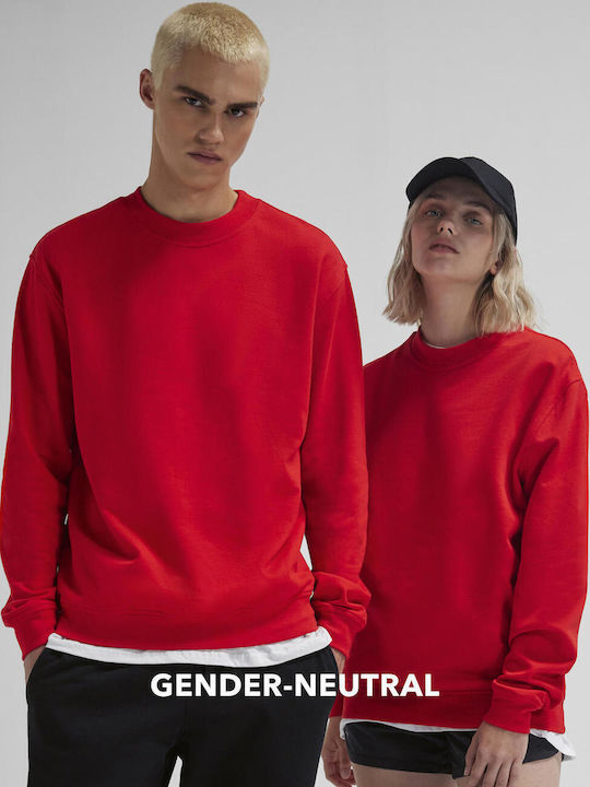 B&C Men's Promotional Long Sleeve Sweatshirt Orange