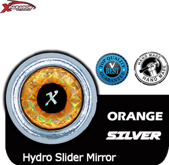 X-Paragon Hydro Slider Mirror – Fishing Hooks Sled Head Weight 120g Yellow Silver