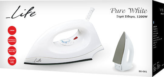 Life DI-001 Dry Press Travel Iron 1200W