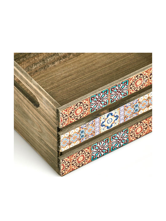 Zeller Dekorative Box Hölzernes 32x22x13.5cm