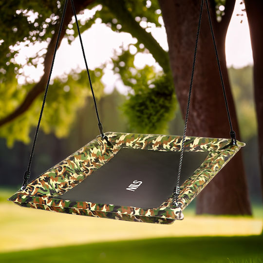 Nils Nest Hanging Fabric Swing 150x80cm Grey