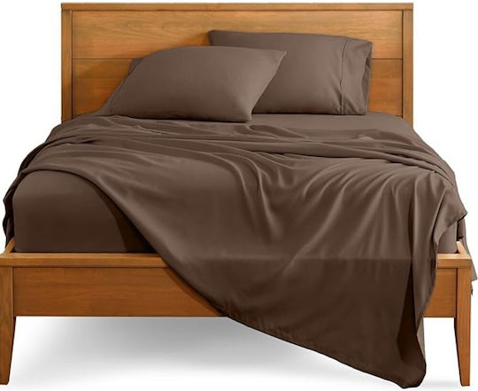 Kotonia Home Sheet Super-Double 220x240cm. Brown