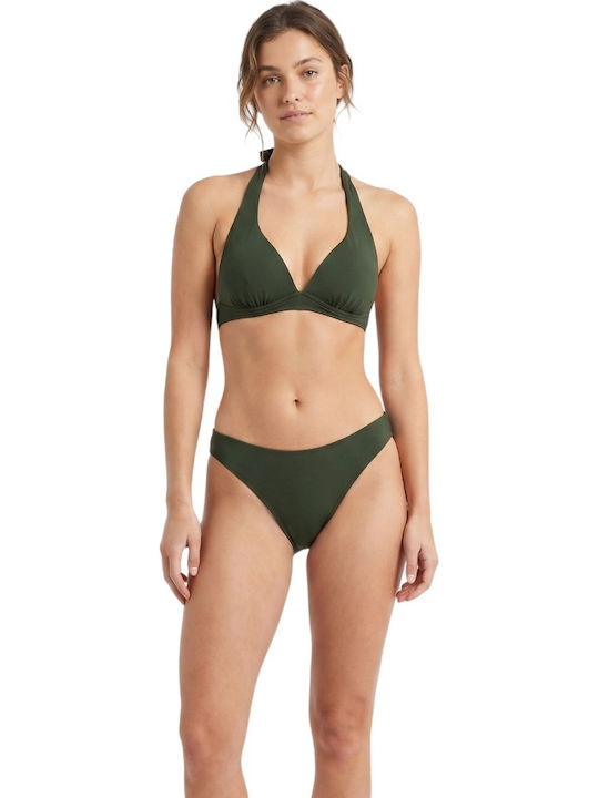 Bikini Τριγωνάκι με Ενίσχυση Πράσινο-λαδί