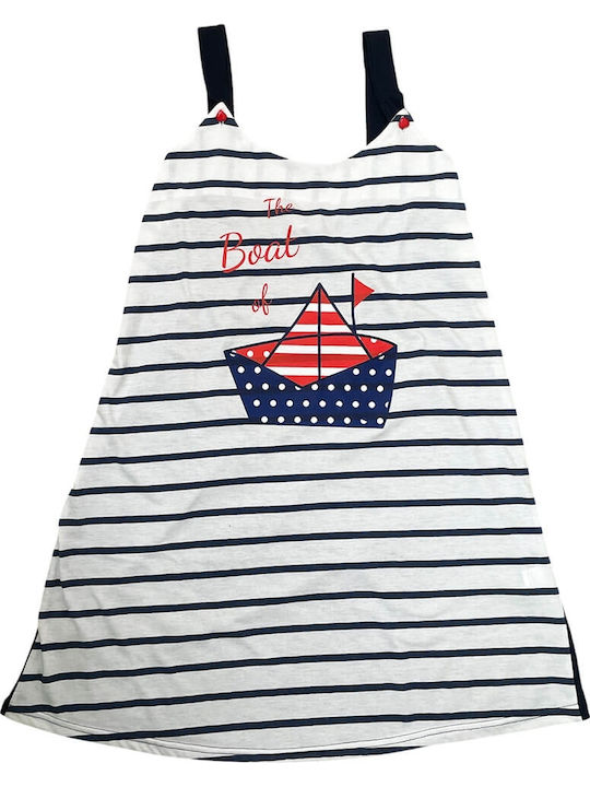 Rachel Καλοκαιρινό Γυναικείο Νυχτικό Navy Rachel Καλοκαιρινό Γυναικείο Νυχτικό Navy