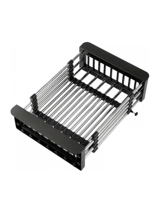 Στραγγιστήρι Γούρνας Inox Ασημί 22.6x9x25cm
