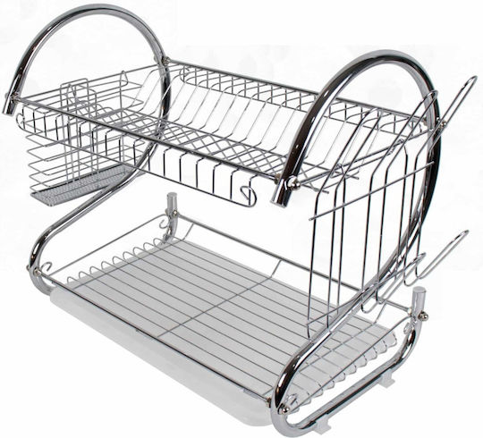Inox Geschirrabtropfer & Abtropfgitter Graues 27x39x39cm Inox Geschirrabtropfer & Abtropfgitter Graues 27x39x39cm