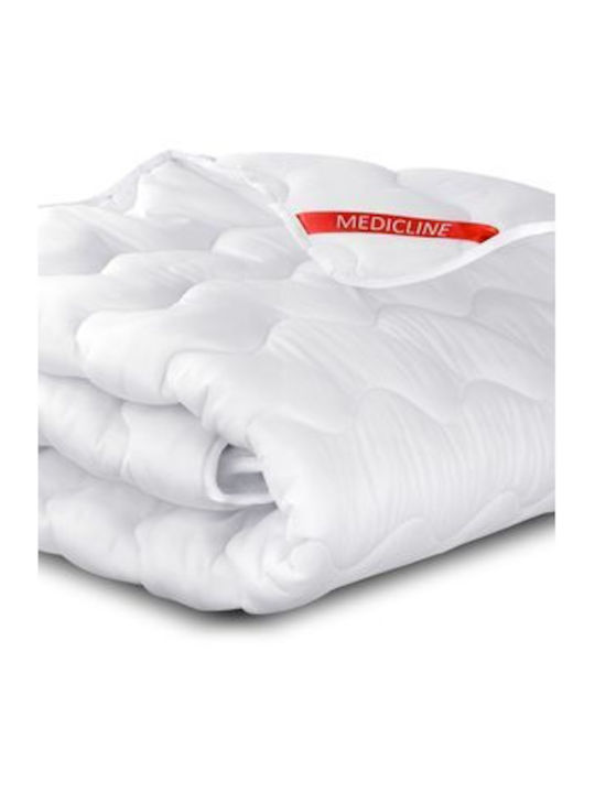 AIO Factory AIO Factory Steppdecke Mit Mikrofaserfüllung 140x200cm Weiß