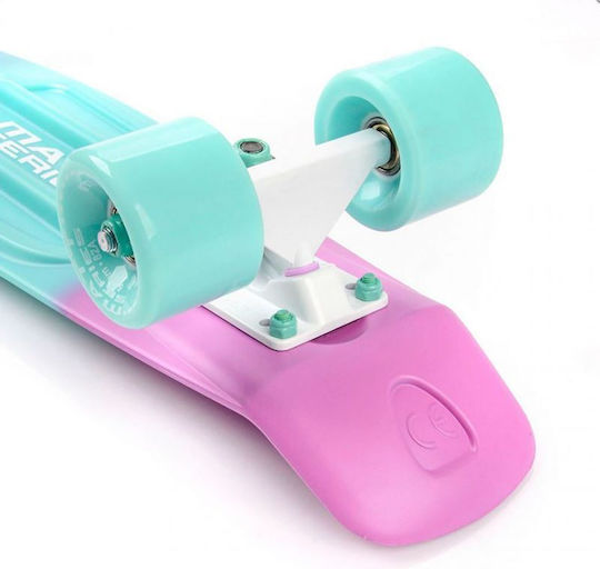 Meteor Komplette Kurzboard Rosa