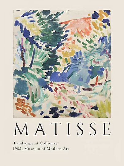 Poster Matisse Kunst061 40cm x 50cm Premium Schwarzes Hölzernes Gemälde-56015pd156740f55323