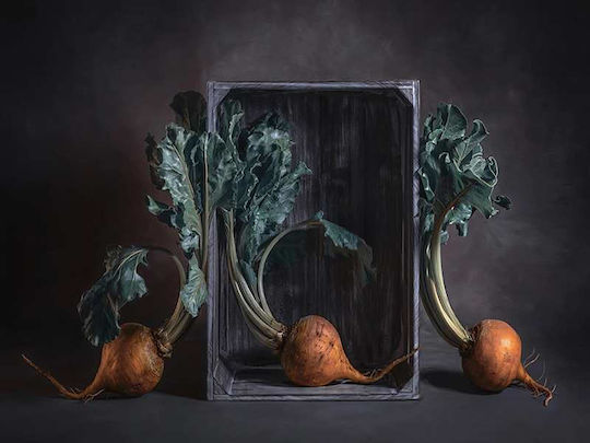 Poster Vegetables Pst25137 40cm X 50cm Κορνίζα Φυσικό Ξύλου Μπεζ 60625pd156435f55316