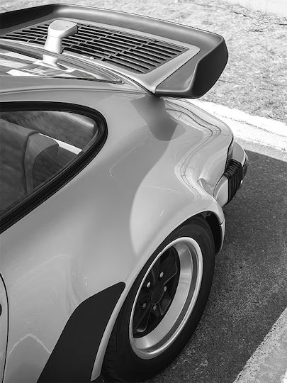 Poster Clasic Porsche Cr051 40cm X 50cm Premium Cadru Din Lemn Negru