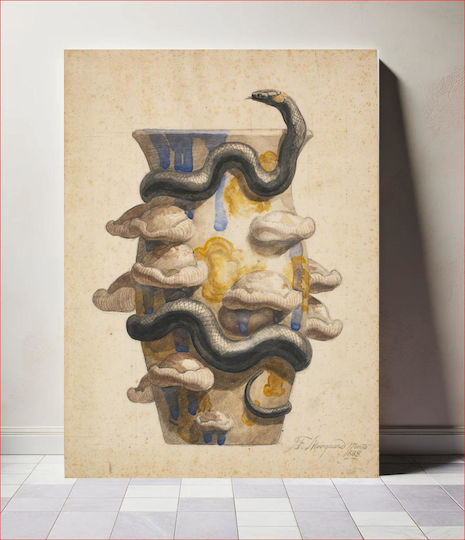 Vase Decorated