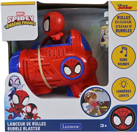 Lexibook Spiderman Бластер за балончета Lexibook Spiderman Бластер за балончета