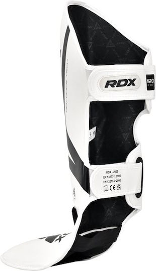 RDX Adults White Shin Guards