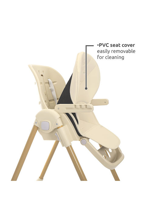 Lorelli Baby Highchair with Adjustable Height Green