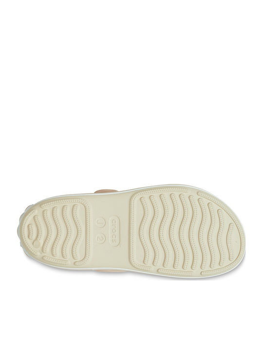 Crocband Kids Anatomic Beach Shoes Beige