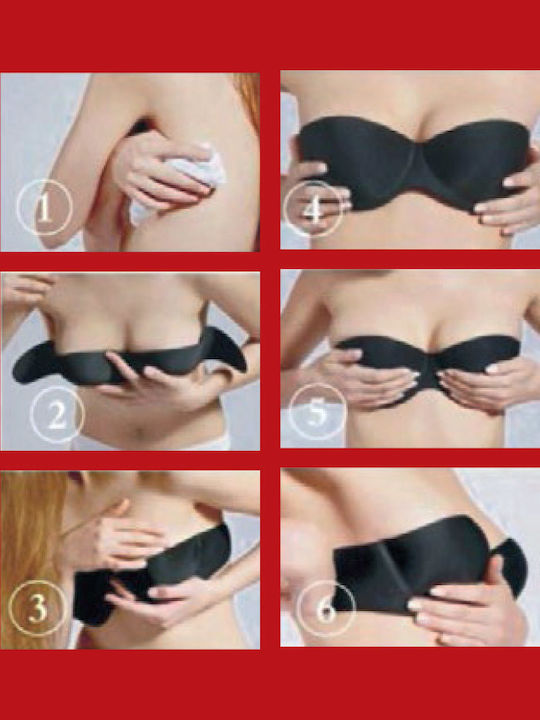 Elegance 3306 Sticker Sticker Strapless Bra Beige