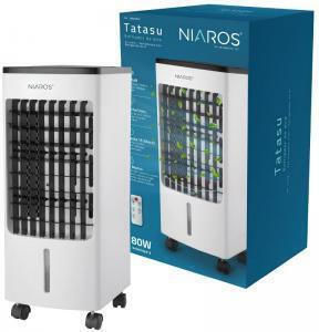 Niaros Air Cooler 80W με Τηλεχειριστήριο Λευκό