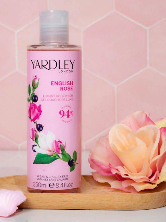 Duo Set 1 X 250 Ml Shower Gel 1 X 250 Ml Body Lotion English Rose Fragrance English Rose Collection 2 Items