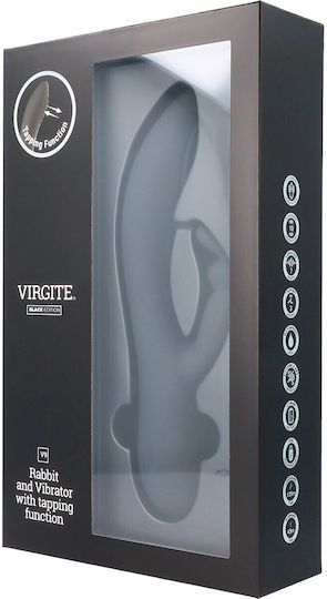Virgite Κλειτοριδικός Δονητής Μαύρος