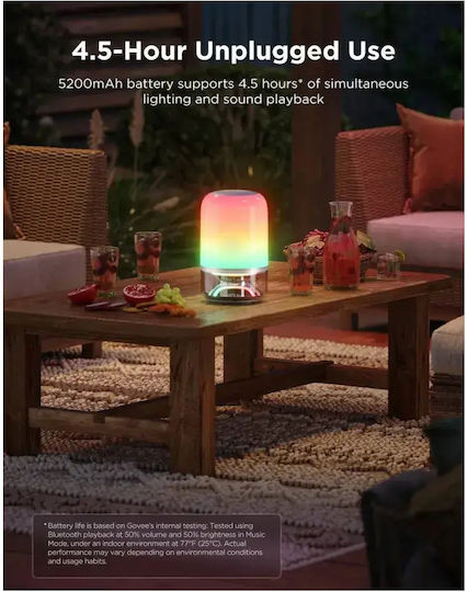 Govee Smart Διακοσμητικό Φωτιστικό 2 Pro X Sound By Jbl LED RGBIC