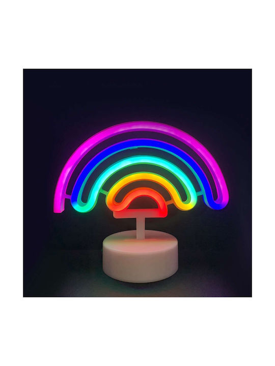 Aca Rainbow Dekorative Lampe Mehrfarbig