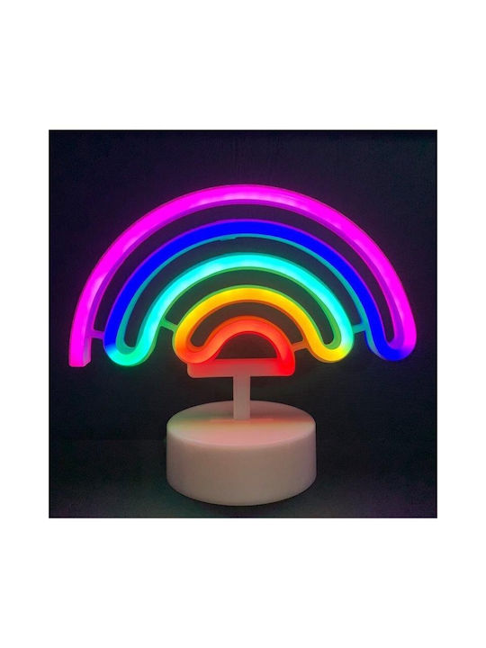 Aca Rainbow Dekorative Lampe Mehrfarbig