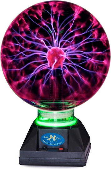 Magic Plasma Light Ball Dekorative Lampe Plasma-Kugel Schwarz