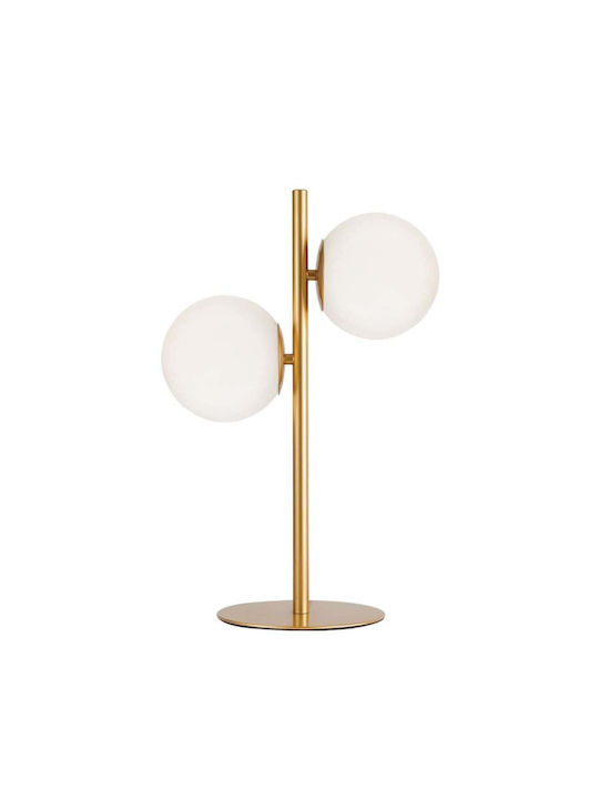 Viokef Nefeli Decorative Lamp with Socket for Bulb E14 Gold