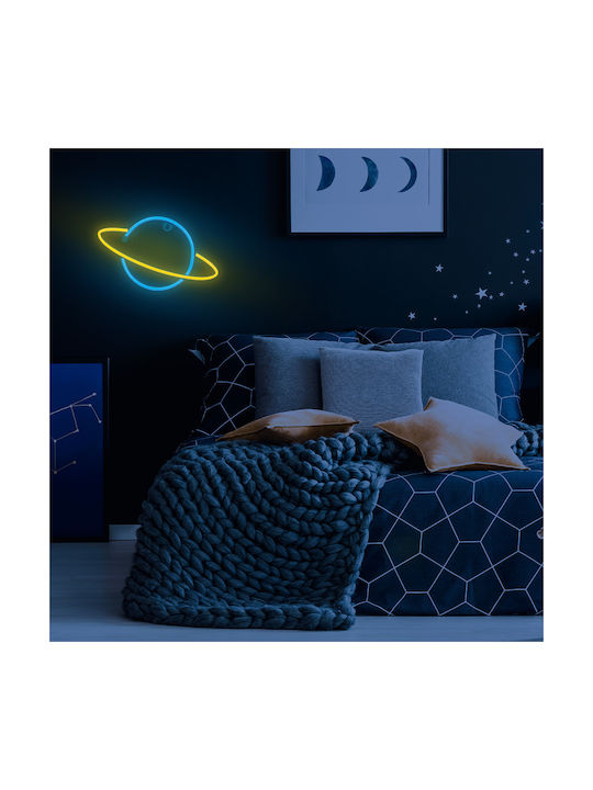 Forever Light Neon Διακοσμητικό Φωτιστικό Saturn LED