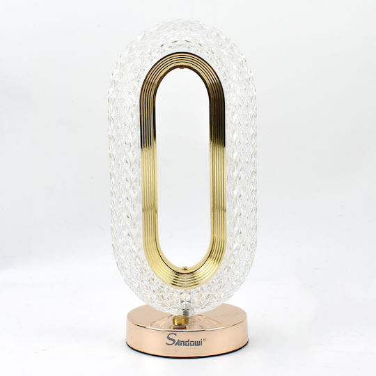 Andowl Qd001 Decorative Lamp Ping Gold