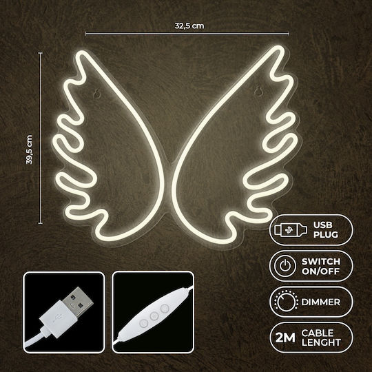 Forever Light Decorative Lamp White