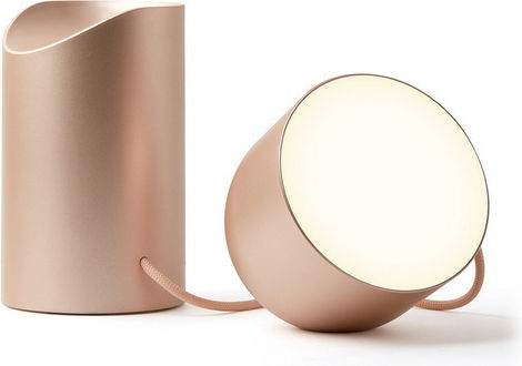 Lexon Dekorative Lampe Gold