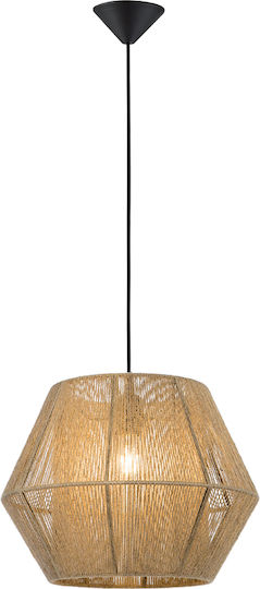 Viokef Zaira Dekorative Lampe mit Fassung für E27 Lampe Beige