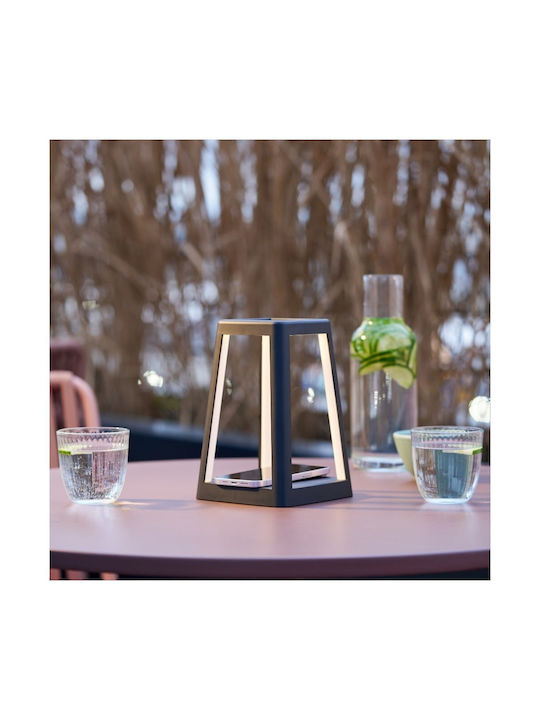 Lexon Design Laterne Tragbare LED-Lampe Schwarz