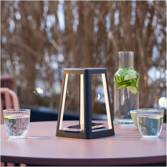 Lexon Design Laterne Tragbare LED-Lampe Schwarz